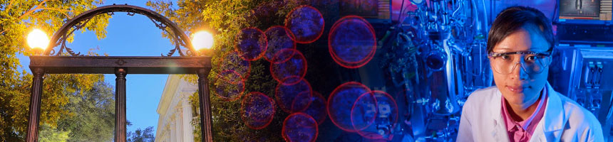 UGA research collage