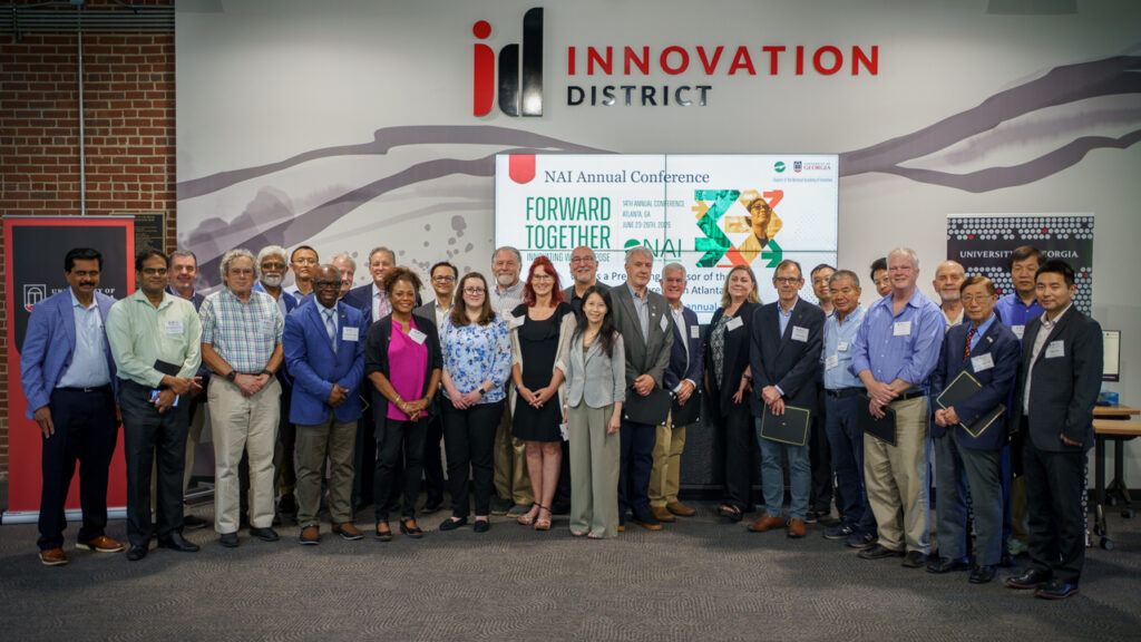 Group of academic inventors posing