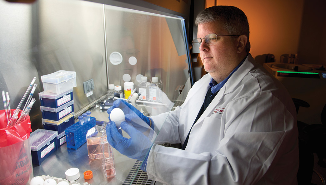 Ted Ross is director of UGA's Center for Vaccines and Immunology.