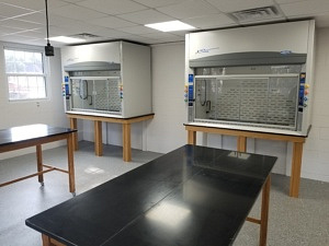 renovated lab space