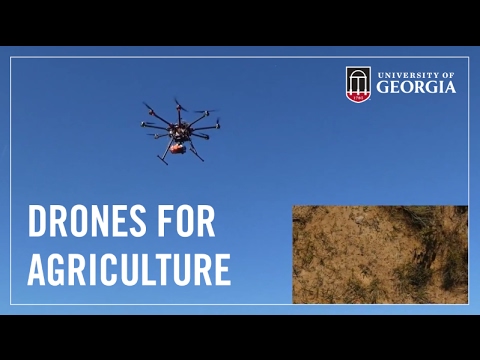 UGA Engineering: Robots and drones to help feed growing population