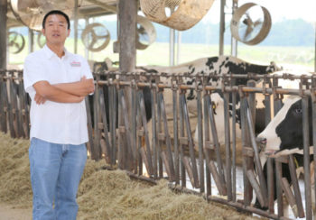 Sha Tao joined the UGA faculty on the Tifton campus in 2014 to study heat stress nutrition, management and physiology in dairy cattle. (Photo by Clint Thompson)