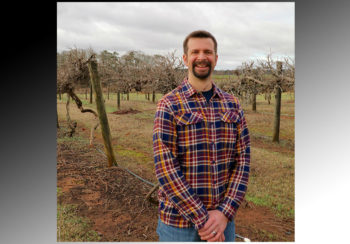 viticulture researcher Cain Hickey