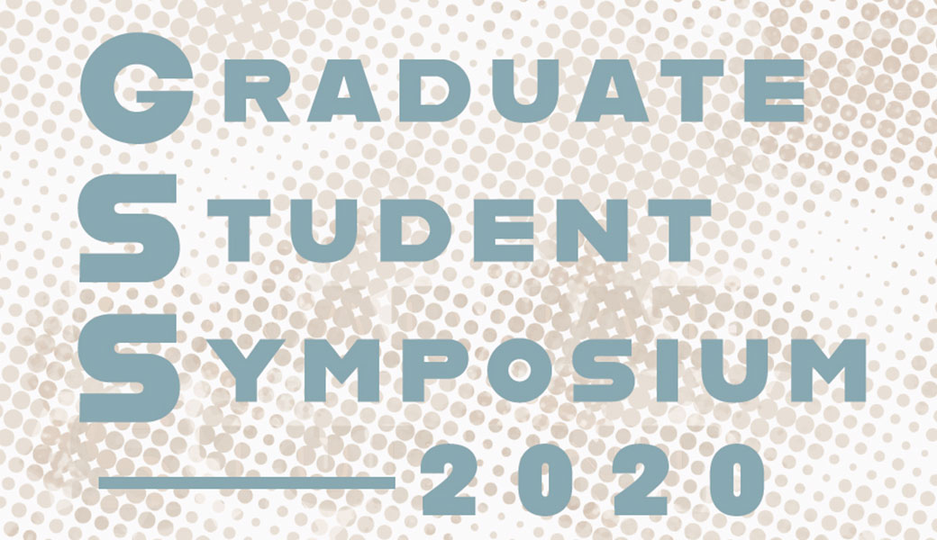 graphic promoting graduate student symposium