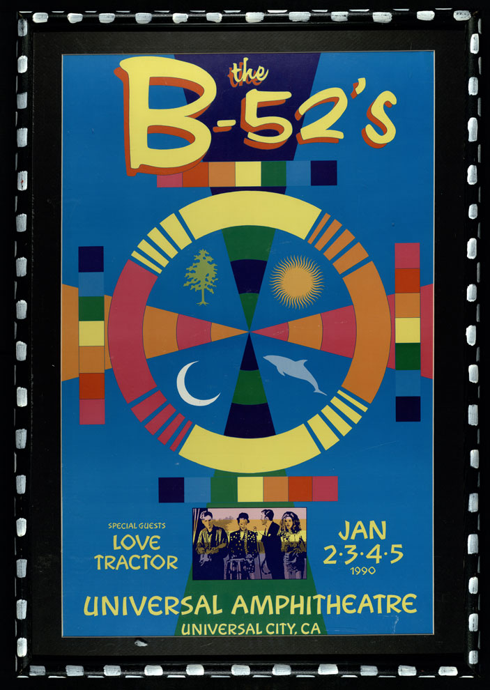 B-52's poster from 1990