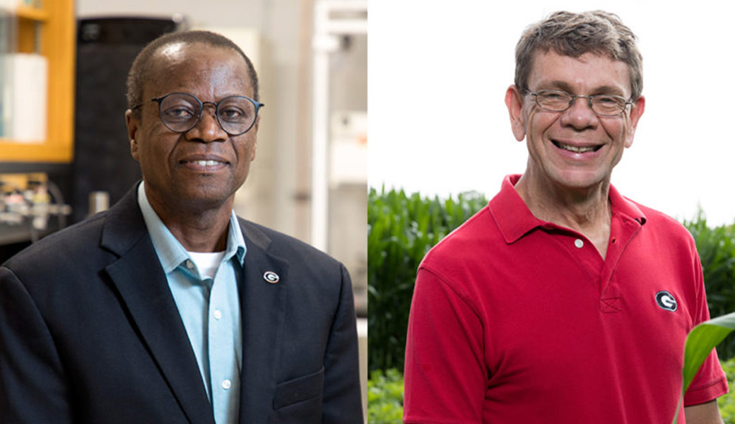 William Kisaalita and George Vellidis have been named University Professors