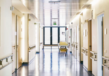 photo of a hallway in a hospital