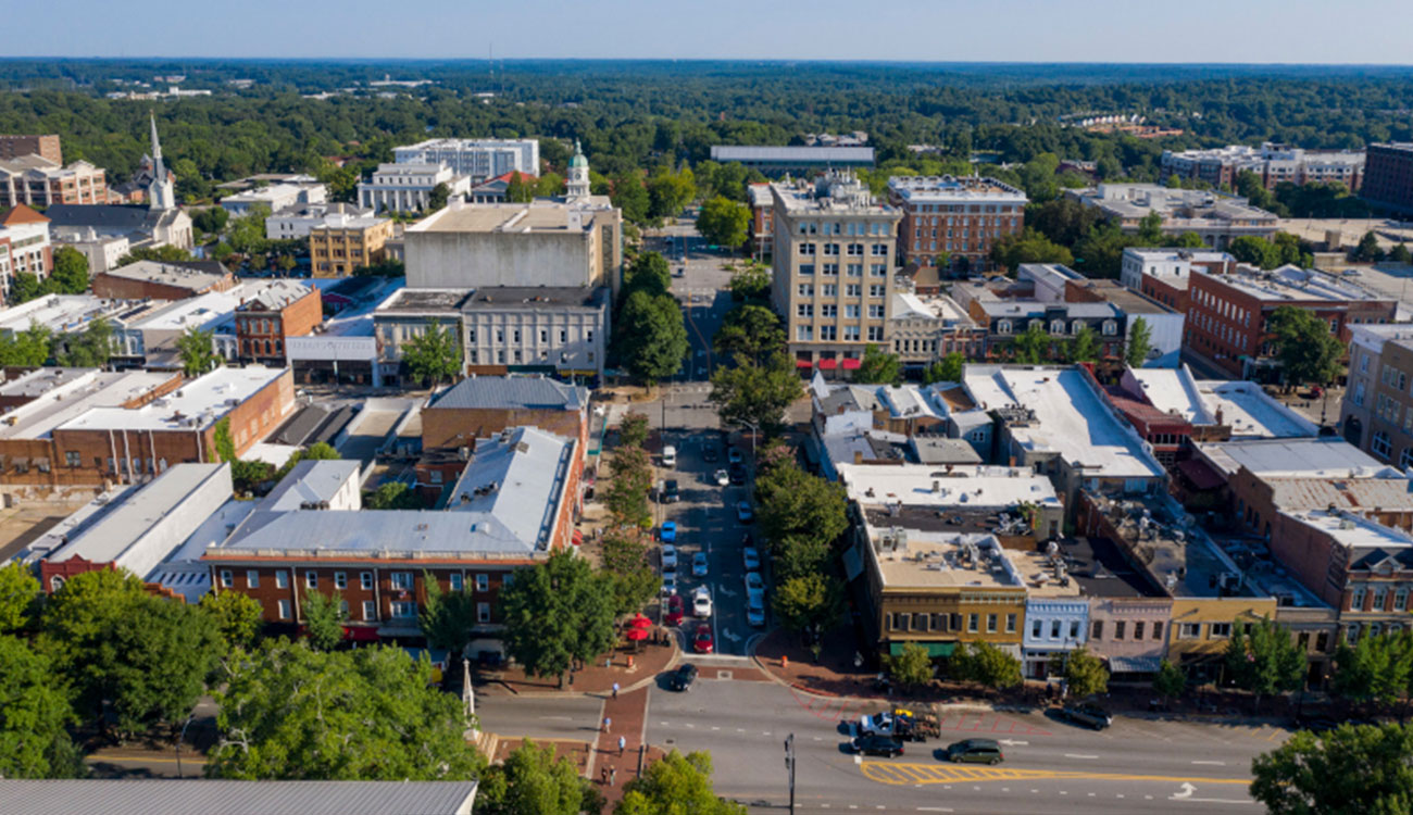 photo of downtown Athens