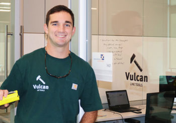 photo of Vulcan Line Tool’s Zac Young from Auburn University won first place.