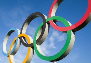 photo of the Olympic rings