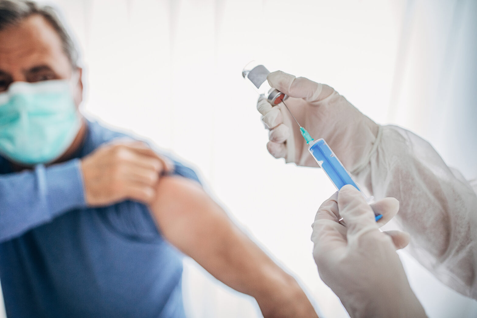 Age may rival politics in COVID-19 vaccine debate