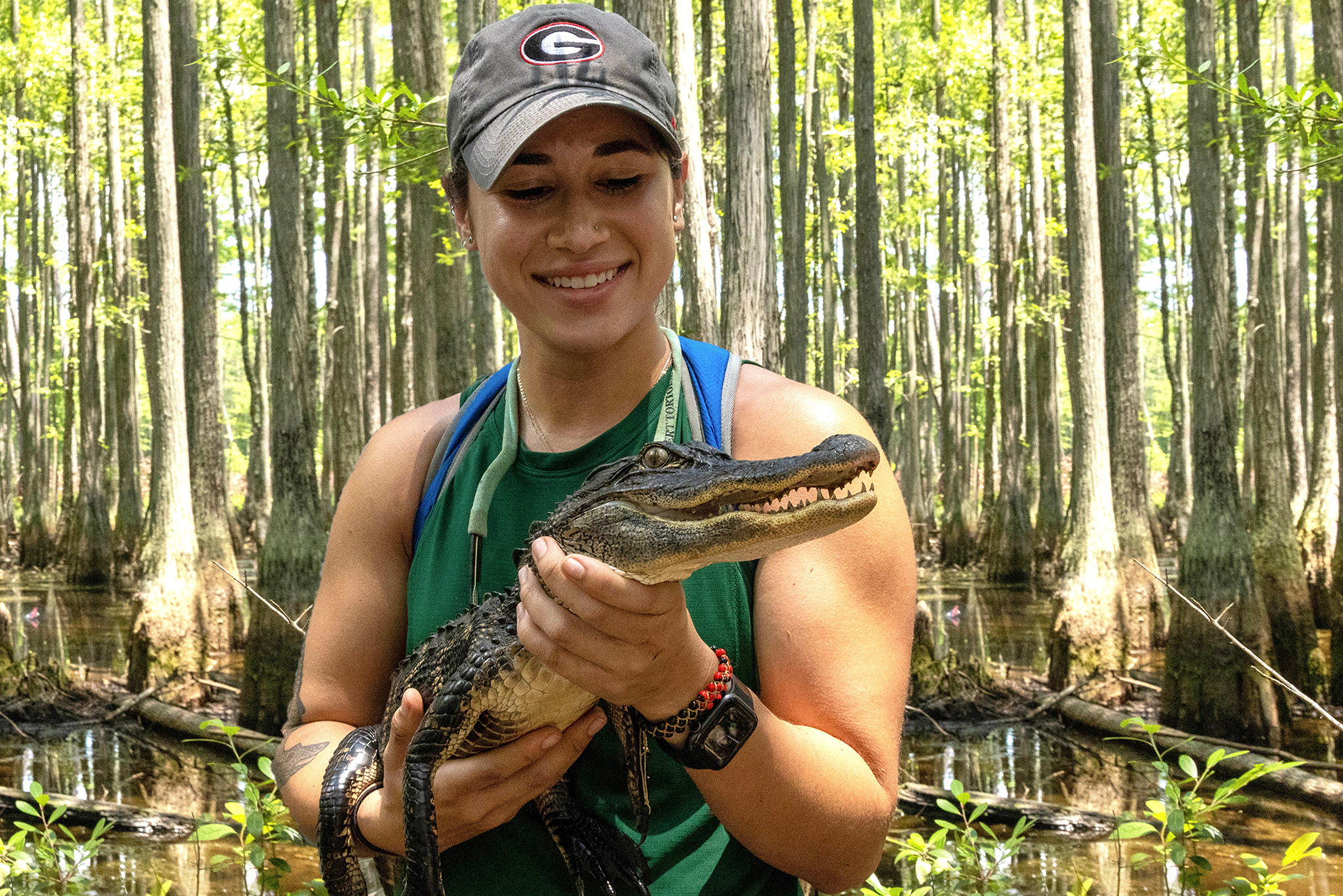 Kojima earned her undergraduate degree at University of California, Davis, where she managed a turtle project as an intern in UGA alumnus Brian Todd’s research lab. After earning her degree, she worked a six-month position with the U.S. Geological Survey on a garter snake project in California before coming to UGA for graduate school.