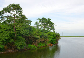 Providence Island in Monrovia, Liberia