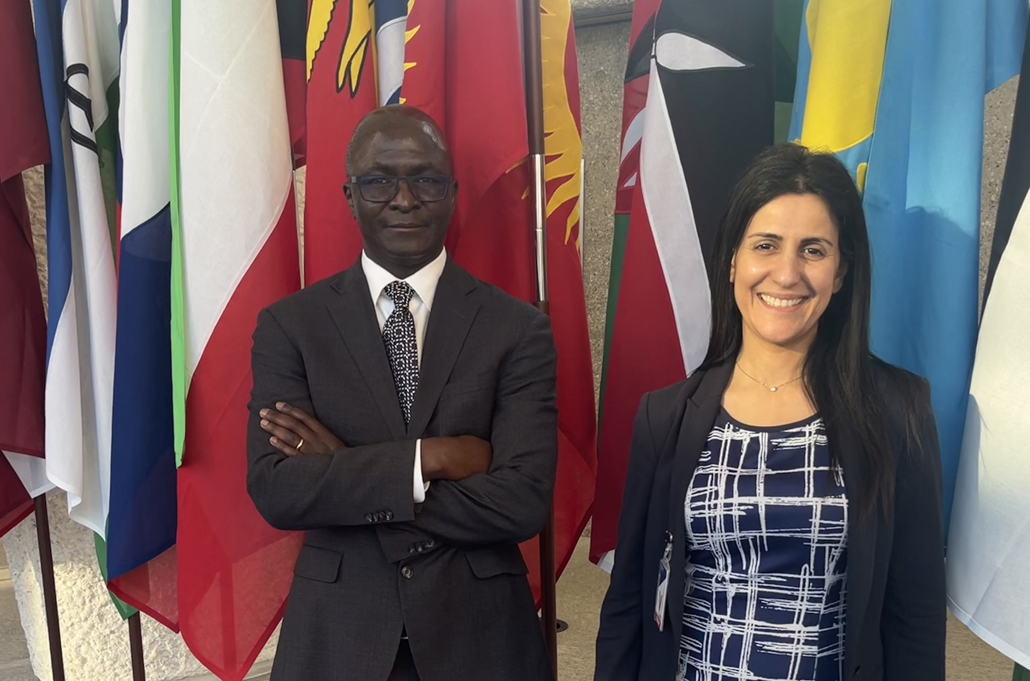 CenHTRO Director David Okech and Associate Director Lydia Aletraris