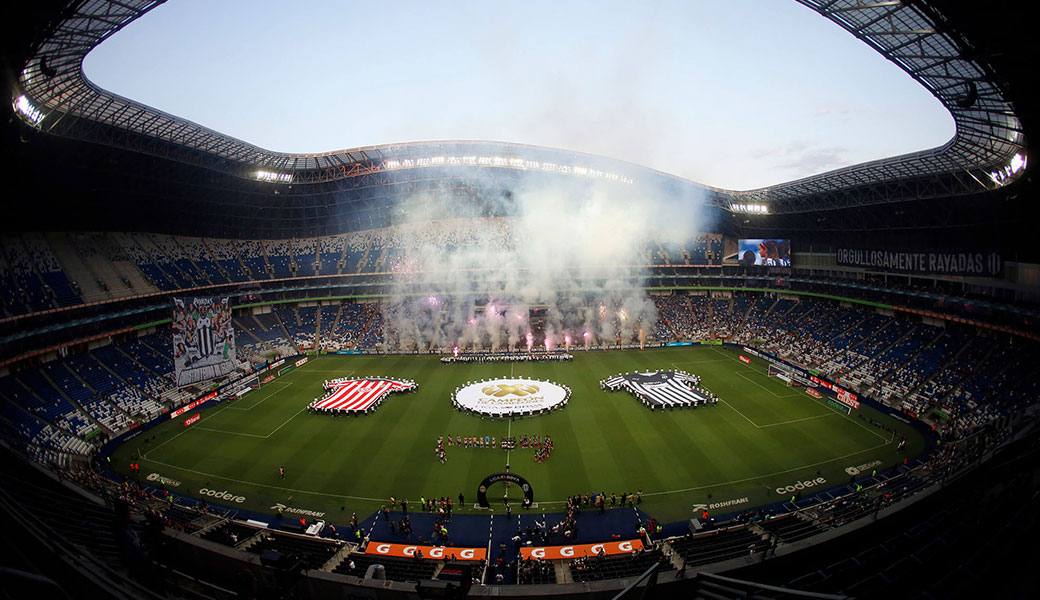 Nicknamed "The Steel Giant," the BBVA Stadium in Monterrey, Mexico, will host matches for the 2026 FIFA World Cup. Members of the UGA Turf Team have just wrapped up a turfgrass certification program to support field managers of Mexico's premier soccer leagues.