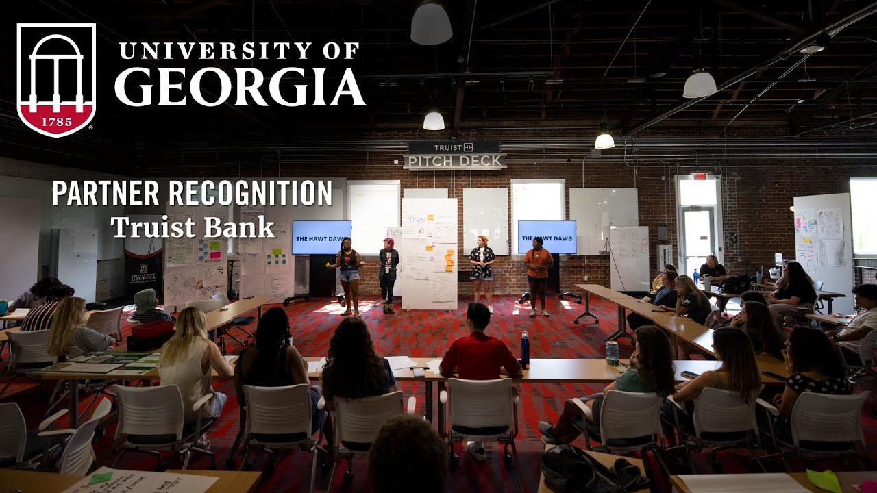 Partnership with Truist empowering generations of student entrepreneurs at UGA