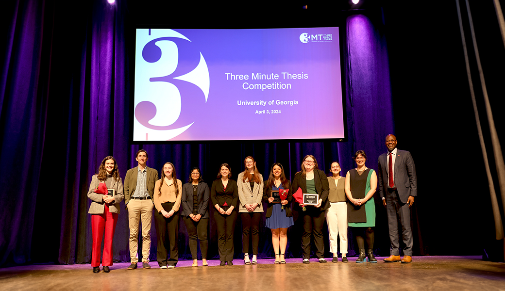 13TH ANNUAL UGA 3MT® COMPETITION RESULTS