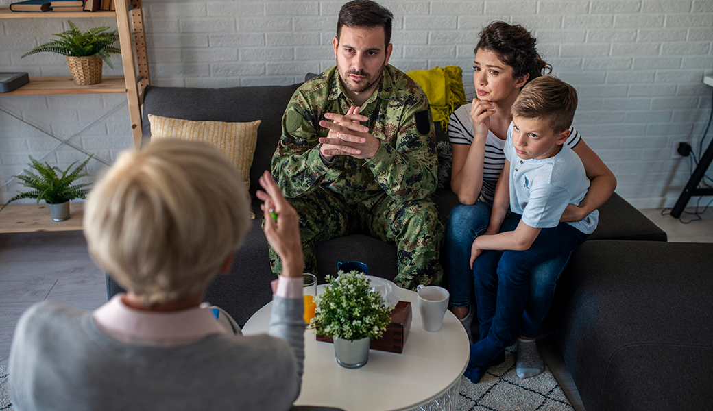 A new UGA study found that when service members struggle to cope with the personal and family demands of military life, they feel more guilt about their work. (Getty Images)