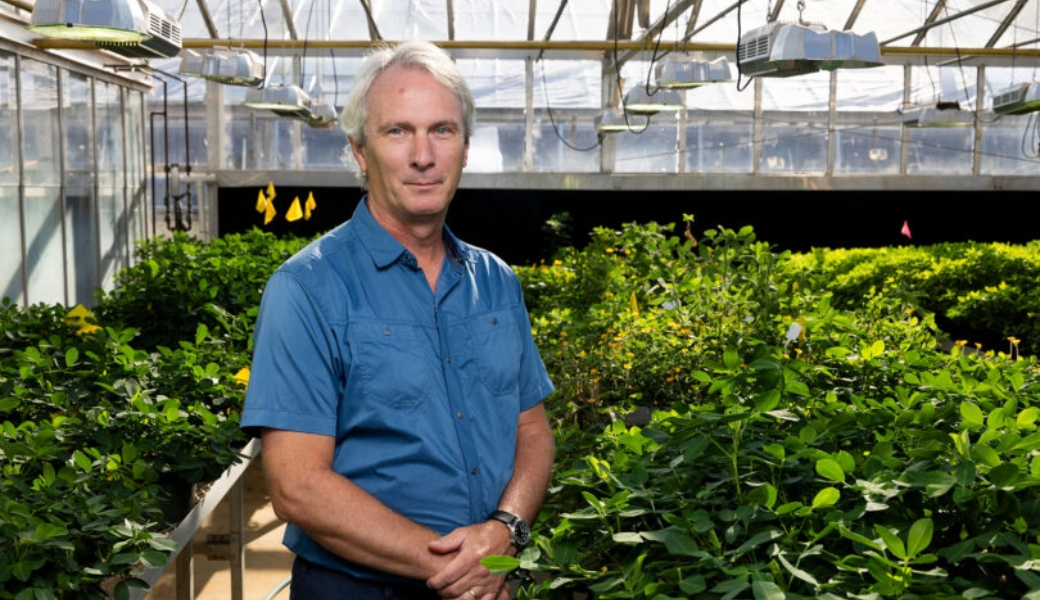 Scott Jackson first came to the university in 2011 as the GRA Eminent Scholar in Plant Functional Genomics in the College of Agricultural and Environmental Sciences. (Photo by Andrew Davis Tucker)