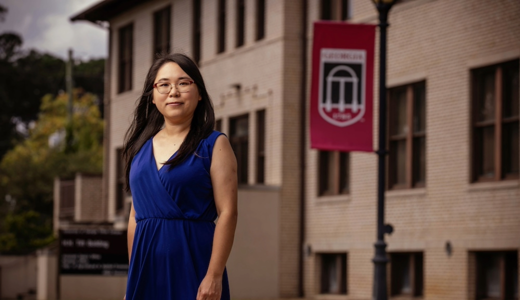 Yangxuan Liu, associate professor of agricultural and applied economics, reflects on her journey from studying medicine to agricultural economics. Her work supporting farmers across Georgia and empowering residents in her local community of Tifton have earned her the 2024 Farm Foundation Emerging Leader Award.