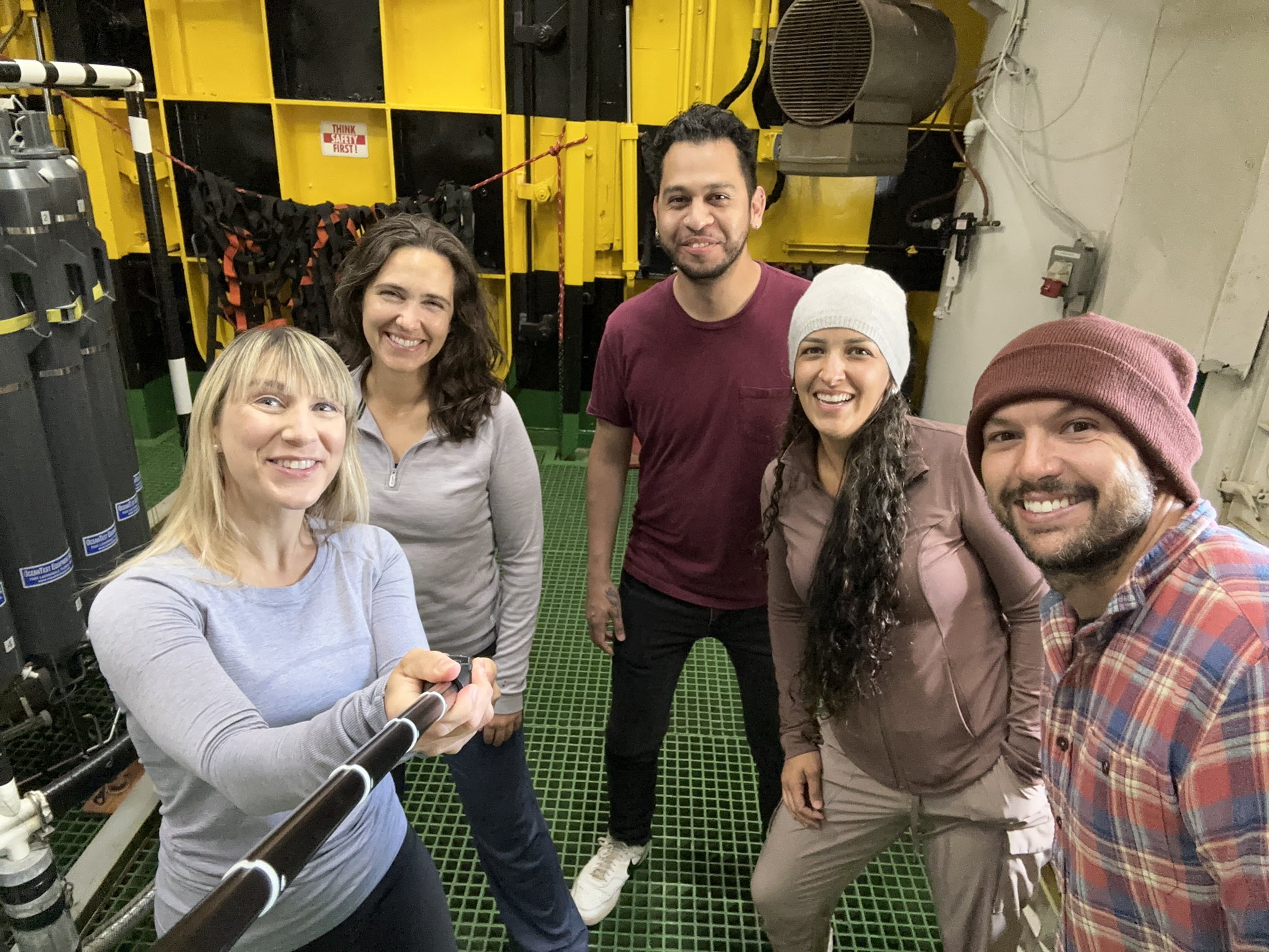 Group picture of Antarctica research group