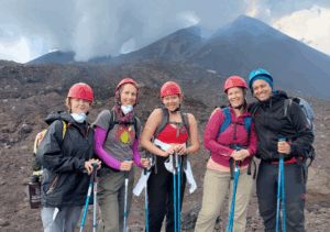 Group at Volcano