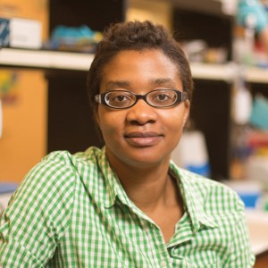 UGA researcher in lab