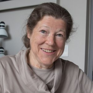 Portrait of Dorothea Link in office