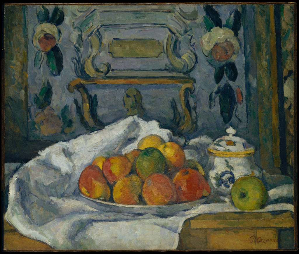 Cezanne, Dish of Apples, 1876-77