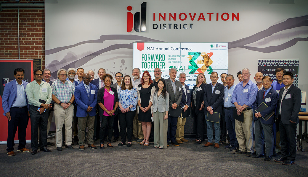 UGA’s chapter of the National Academy of Inventors launches with 31 founding members composed of faculty from a range of disciplines. (Photo by Brandon Ward)